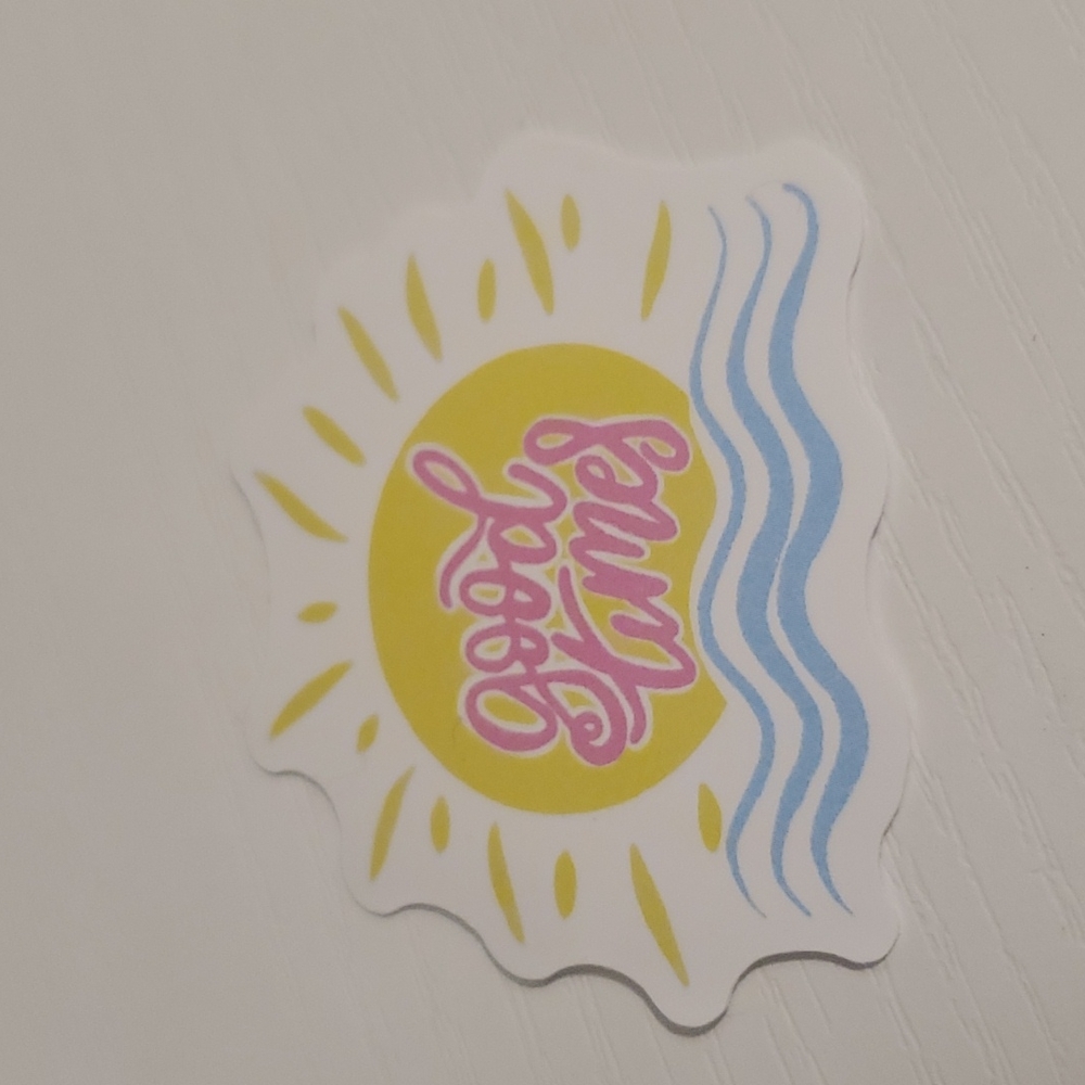 Good Times Sticker